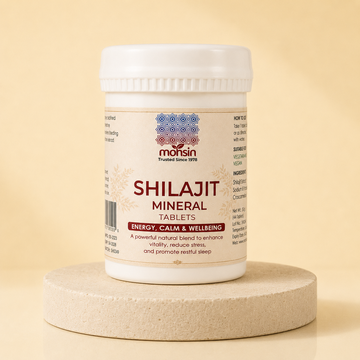 Shilajit Mineral Tablets - Best Supplement to Boost Vitality