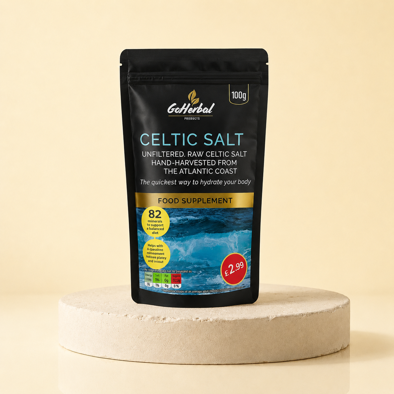 Go Herbal Celtic Salt (100g)