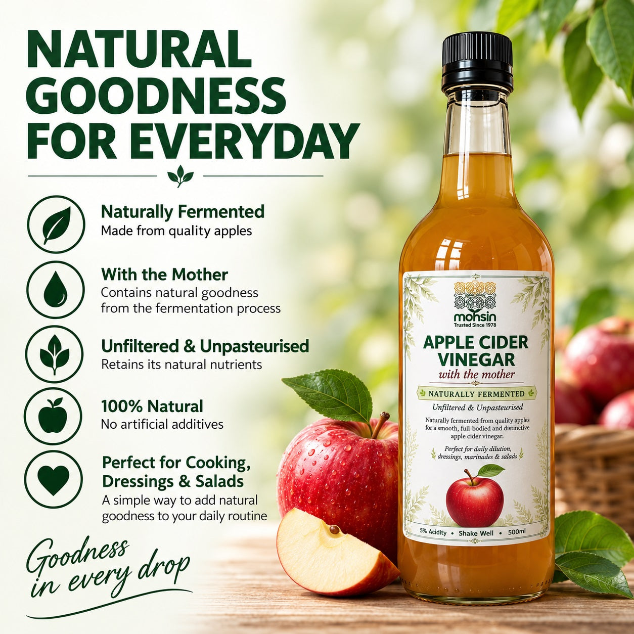 Mohsin Apple Cider Vinegar product image