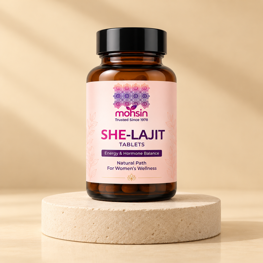 SHE-lajit – Natural Shilajit Tablets for Women's Wellness